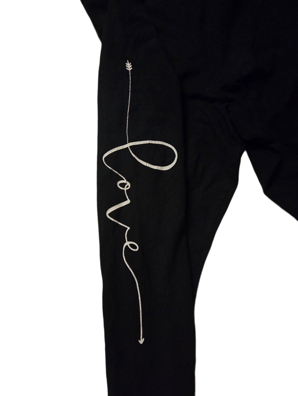 Plus Size Torrid Capri "Love" Leggings